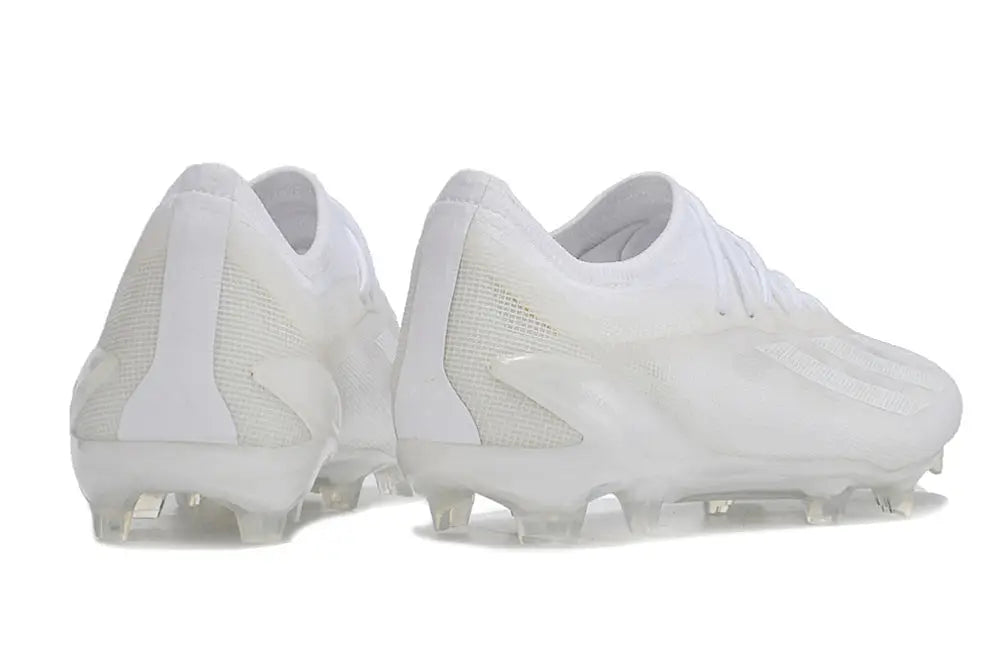 Adidas X Crazyfast.1 Fg All White Soccer Cleats