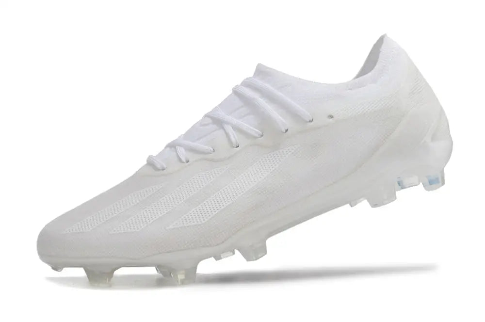 Adidas X Crazyfast.1 Fg All White Soccer Cleats