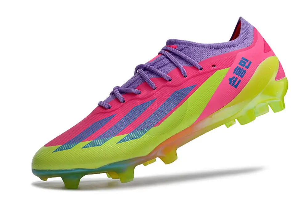 Adidas X Crazyfast.1 Fg Korean Nights Son - Lucid Lemon/Pink Soccer Cleats