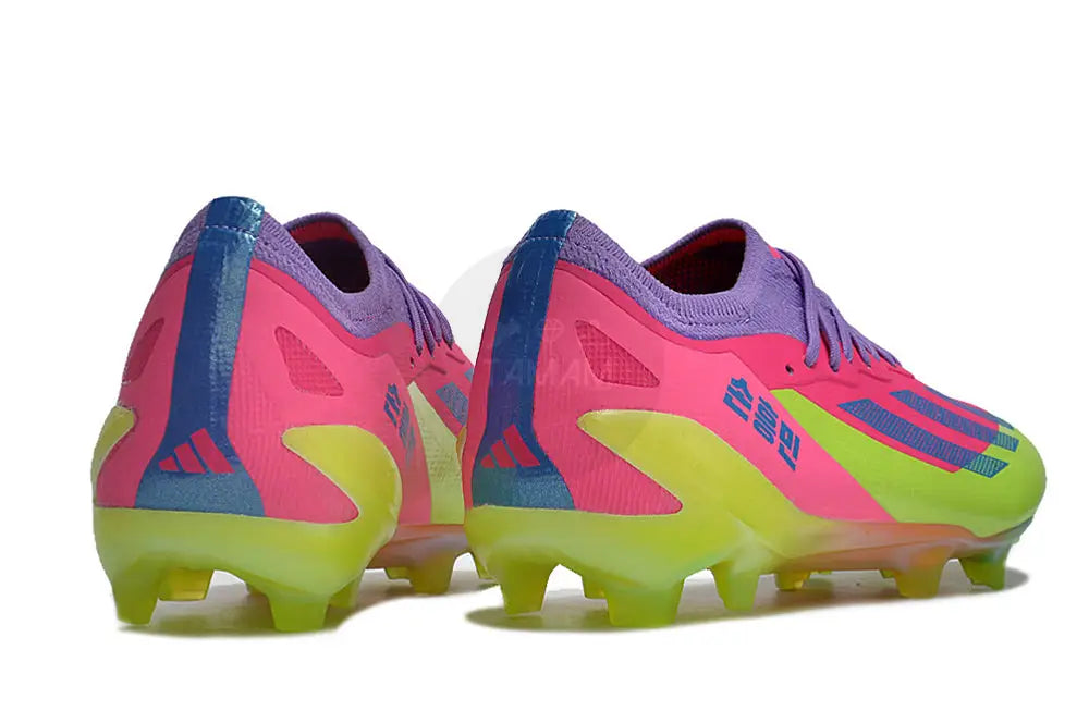 Adidas X Crazyfast.1 Fg Korean Nights Son - Lucid Lemon/Pink Soccer Cleats