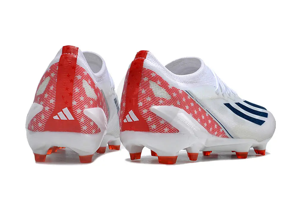 Adidas X Crazyfast.1 Fg Usa - White/Blue/Red Soccer Cleats