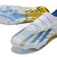 Adidas X Crazyfast.1 Messi Fg Las Estrellas - Cloud White/Blue/Gold Metallic Soccer Cleats