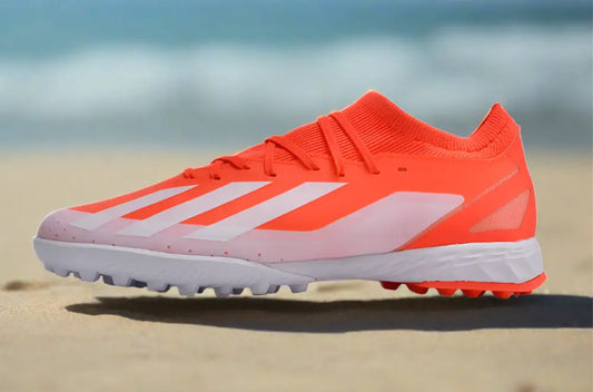 Adidas X Crazyfast.1 Tf Artificial Turf - Red/White Turf Shoes