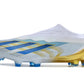 Adidas X Crazyfast Messi.1 Las Estrellas Laceless Fg - White/Blue/Bold Soccer Cleats