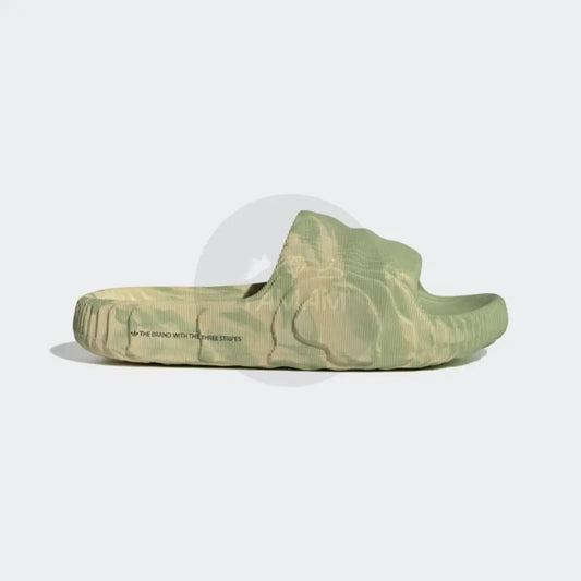 Adilette 22 Slides Magic Lime Camouflage Footwear