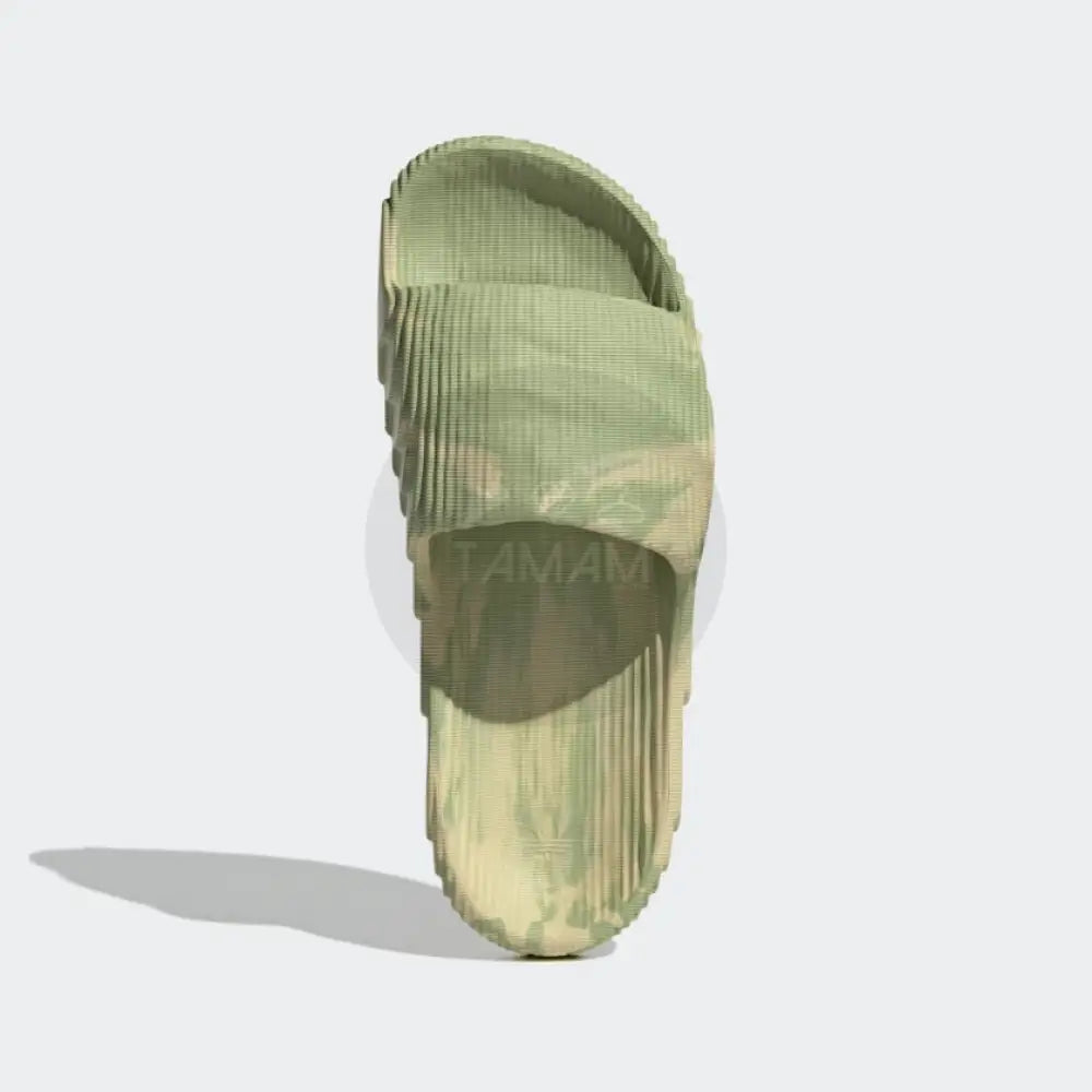 Adilette 22 Slides Magic Lime Camouflage Footwear