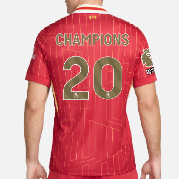 Liverpool Champions 20 Home 24/25 Patch included Kit