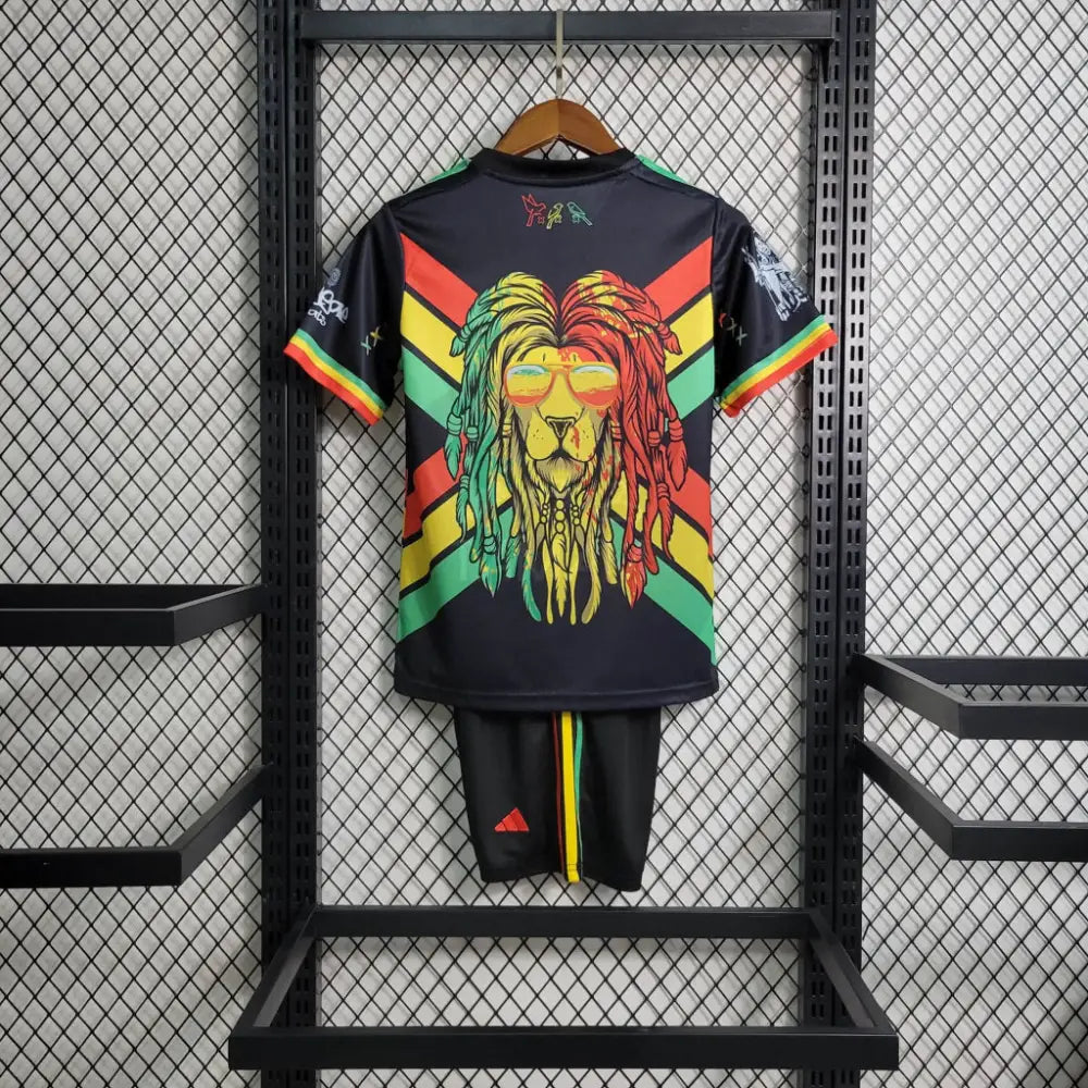 Ajax Special Tribute To Bob Marley Concept Kit Edition 23/24 Kids Football Jersey