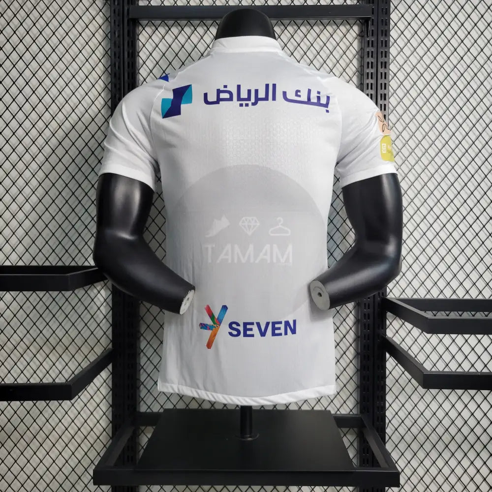 Al Hilal Away Player Version Kit 23/24 Football Jersey