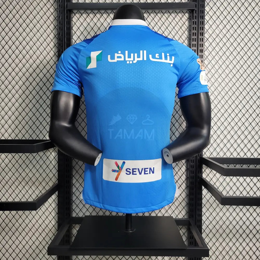 Al Hilal Home Player Version Kit 23/24 Football Jersey
