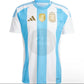 Argentina Home Kit 24/25 International With World Champions Badge Football Jersey