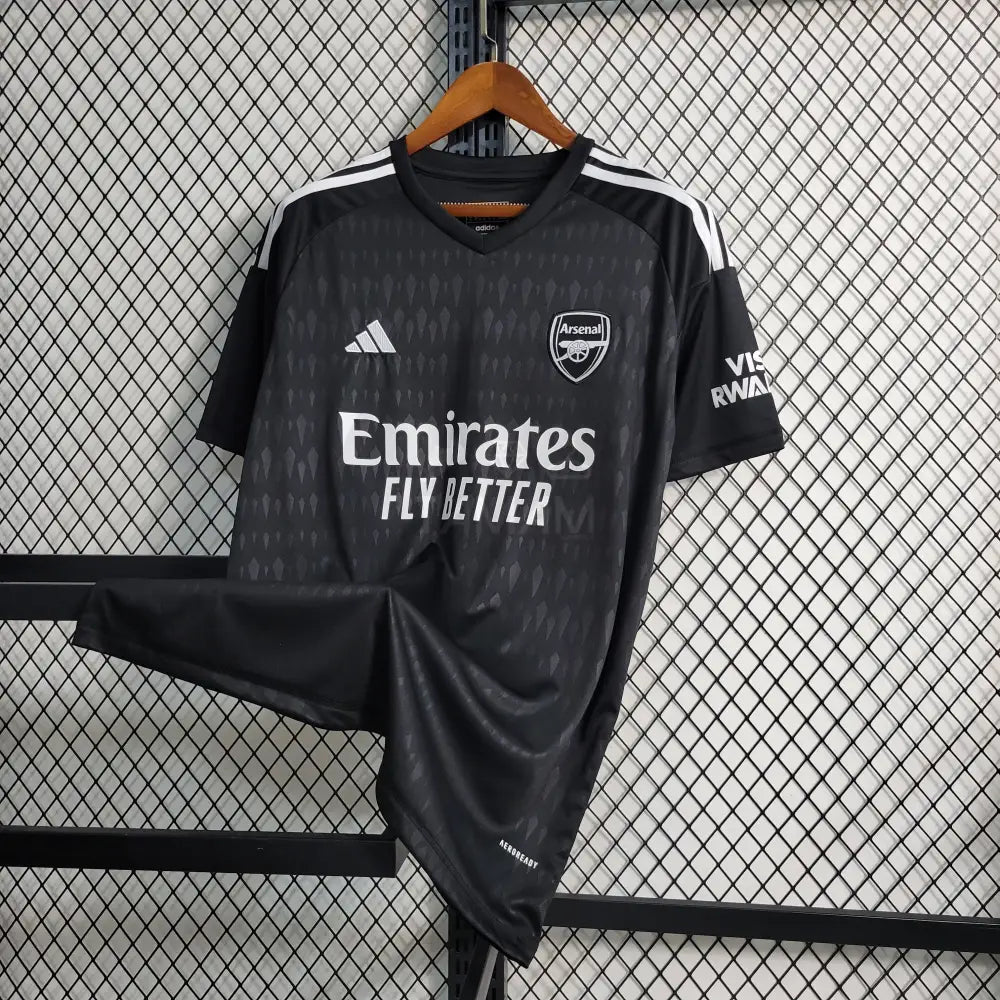 Arsenal Black Goalkeeper Kit 23/24 Football Jersey