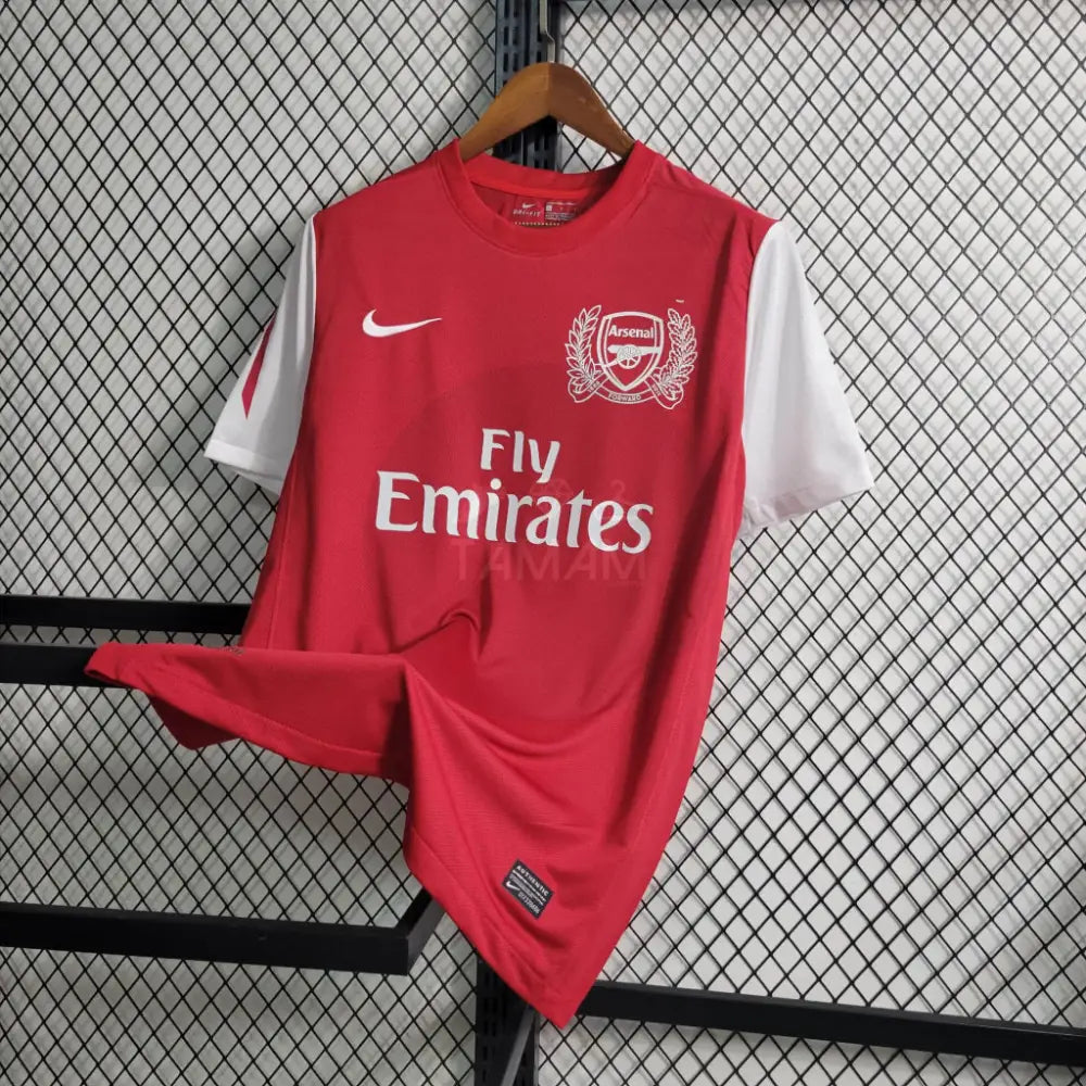 Arsenal Home 125Th Anniversary Kit Retro 11/12 Football Jersey