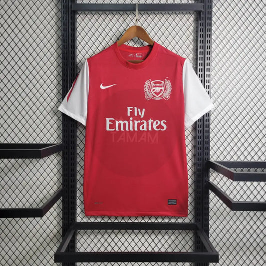 Arsenal Home 125Th Anniversary Kit Retro 11/12 Football Jersey