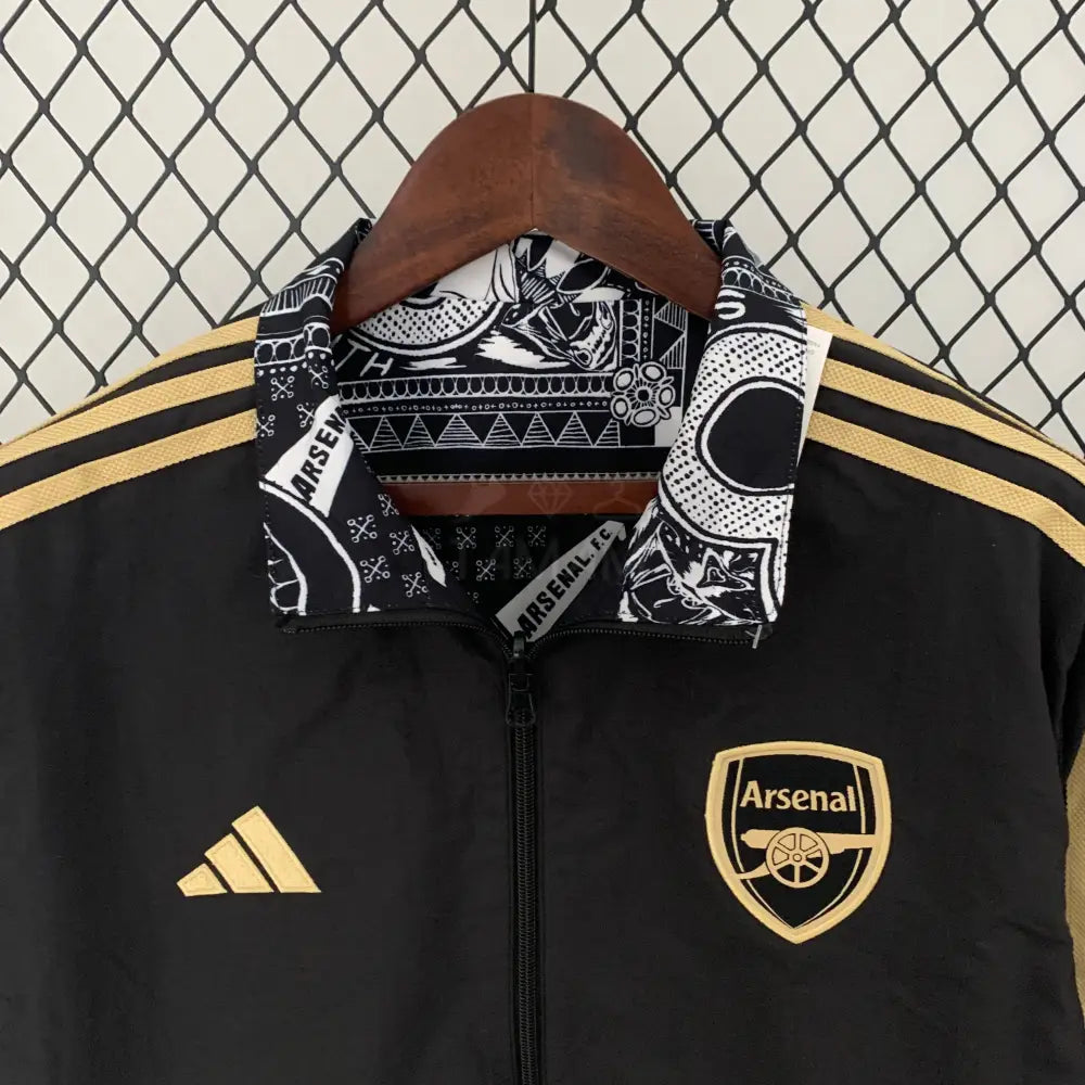 Arsenal X Ian Wright Reversible Anthem Jacket 23/24 Windbreaker