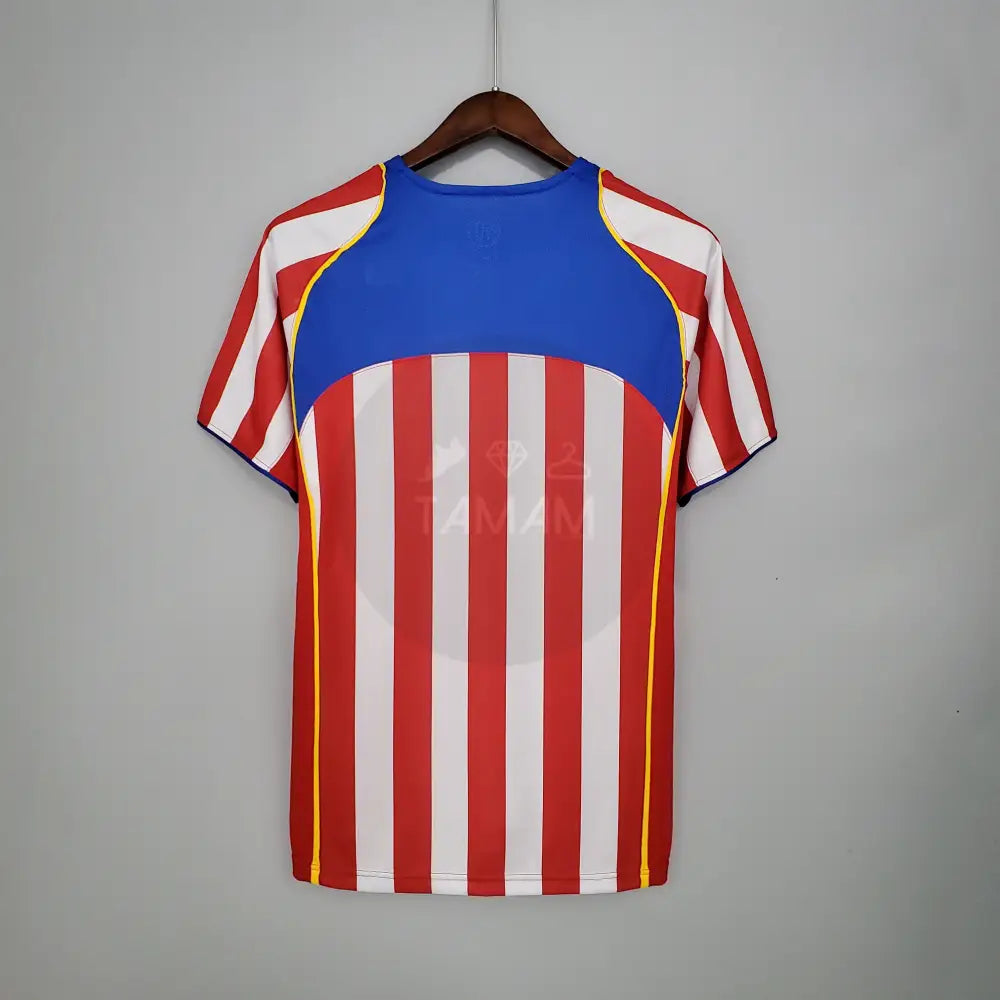 Athletico Madrid Home Kit Retro 04/05 Football Jersey