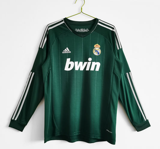 Real Madrid Third Retro 12/13 Kit Long Sleeves