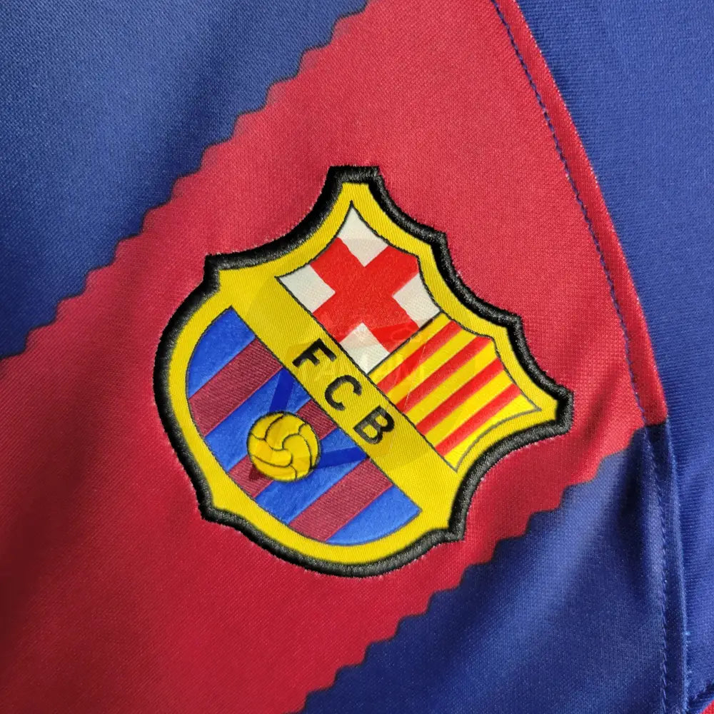 Barcelona Home Kit 23/24 Long Sleeves Sleeves Football Jersey
