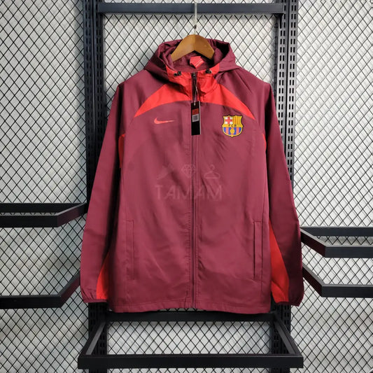 Barcelona Red Windbreaker 23/24