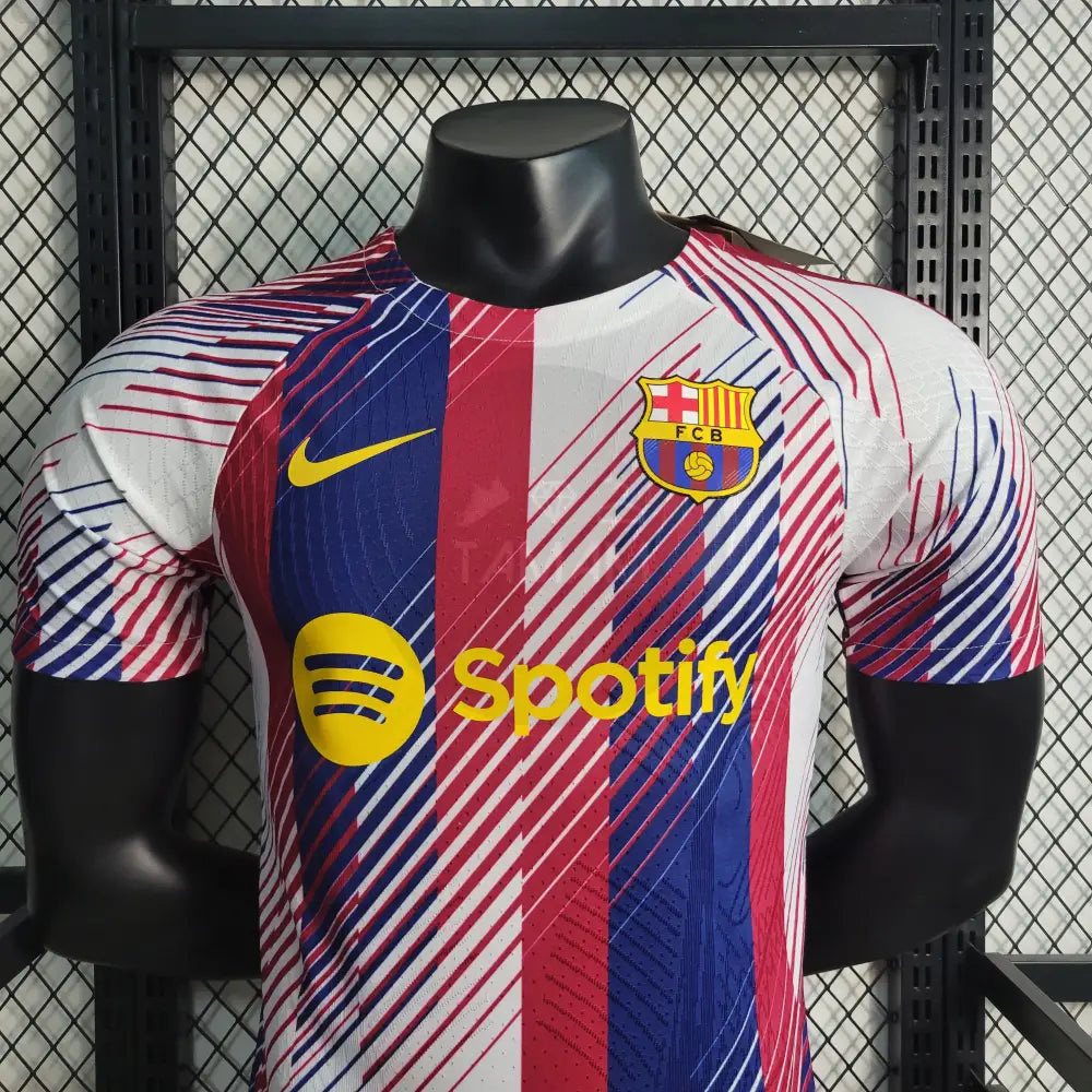 Barcelona Training Kit 23/24 Player Version Football Jersey