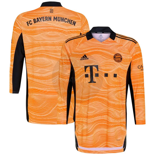 Bayern Munich Home Gk 20/21 Kit Long Sleeves Sleeves Football Jersey