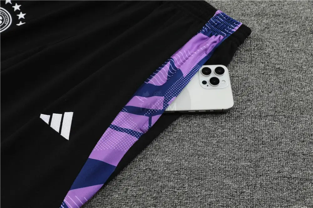 Bayern Munich White/Black/Purple 1/4 Zip Training Tracksuit 24/25