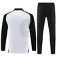 Bayern Munich White/Black/Purple 1/4 Zip Training Tracksuit 24/25