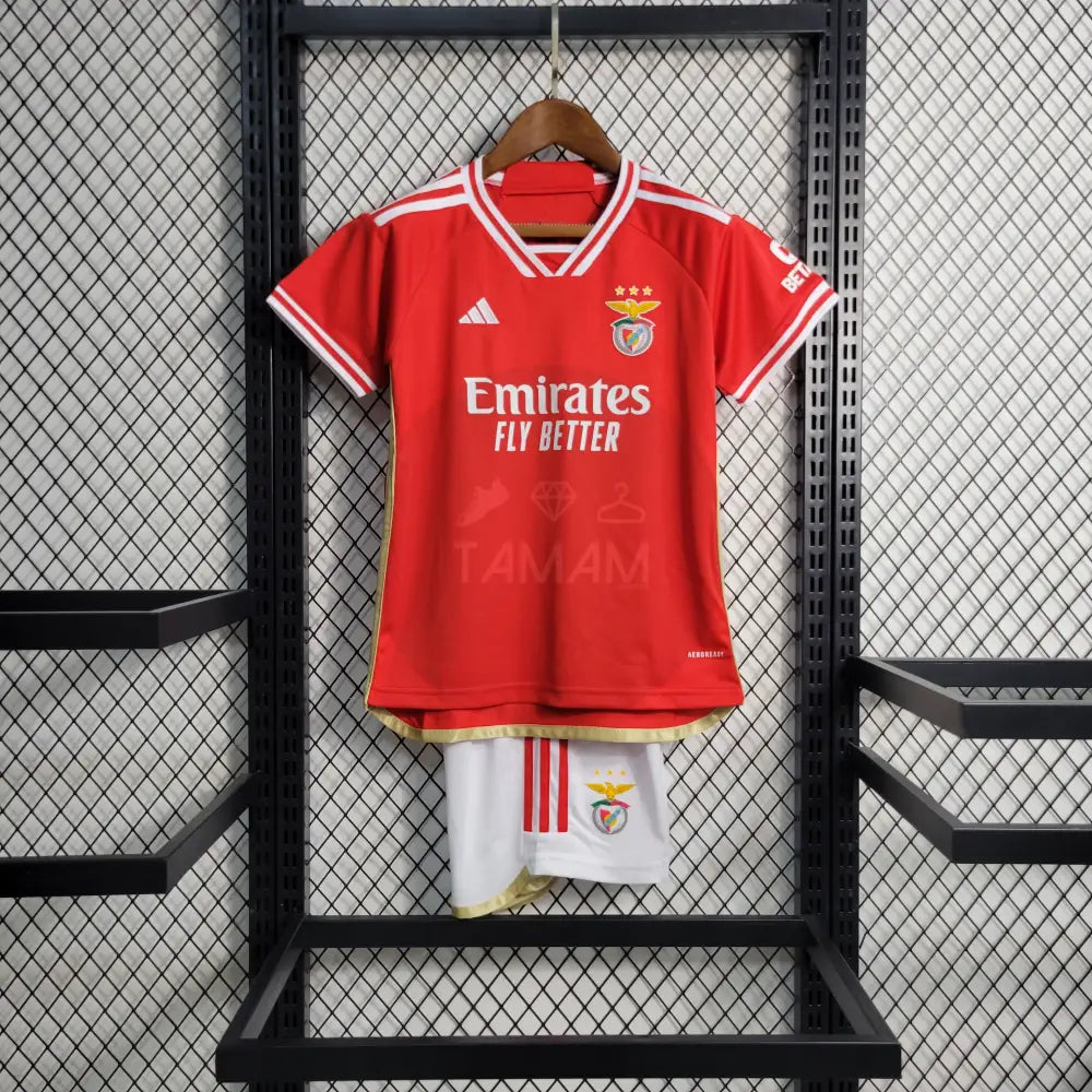 Benfica Home Kit Kids 23/24 Football Jersey