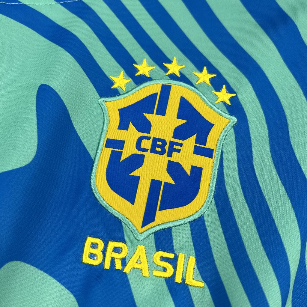 Brazil Pre Match Kit World Cup 26 Green/Blue
