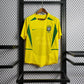 Brazil Home Kit Retro International 2002 Football Jersey