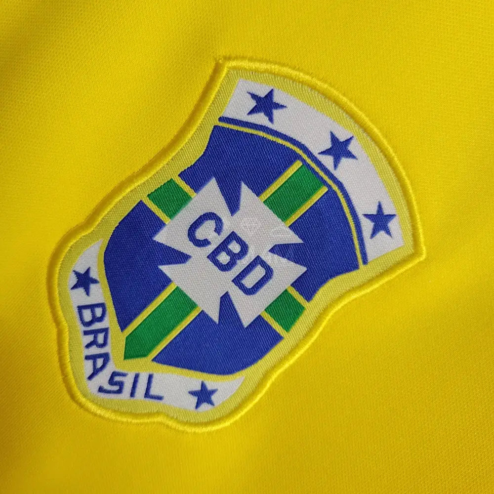 Brazil Home Kit Retro International 79/80 Football Jersey