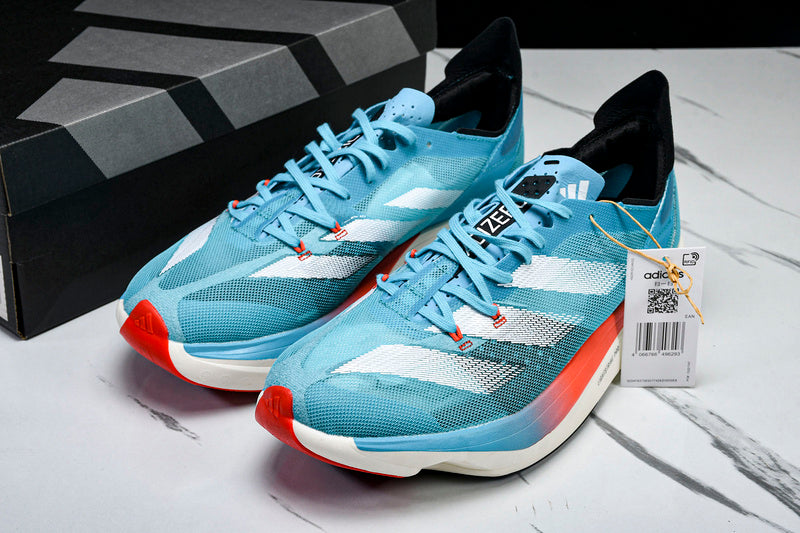 ADIZERO ADIOS Pro 3 M  - LUCID CYAN/CLOUD WHITE/BRIGHT RED