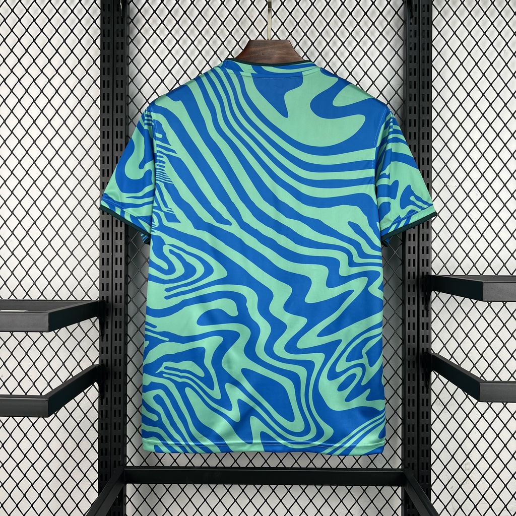 Brazil Pre Match Kit World Cup 26 Green/Blue