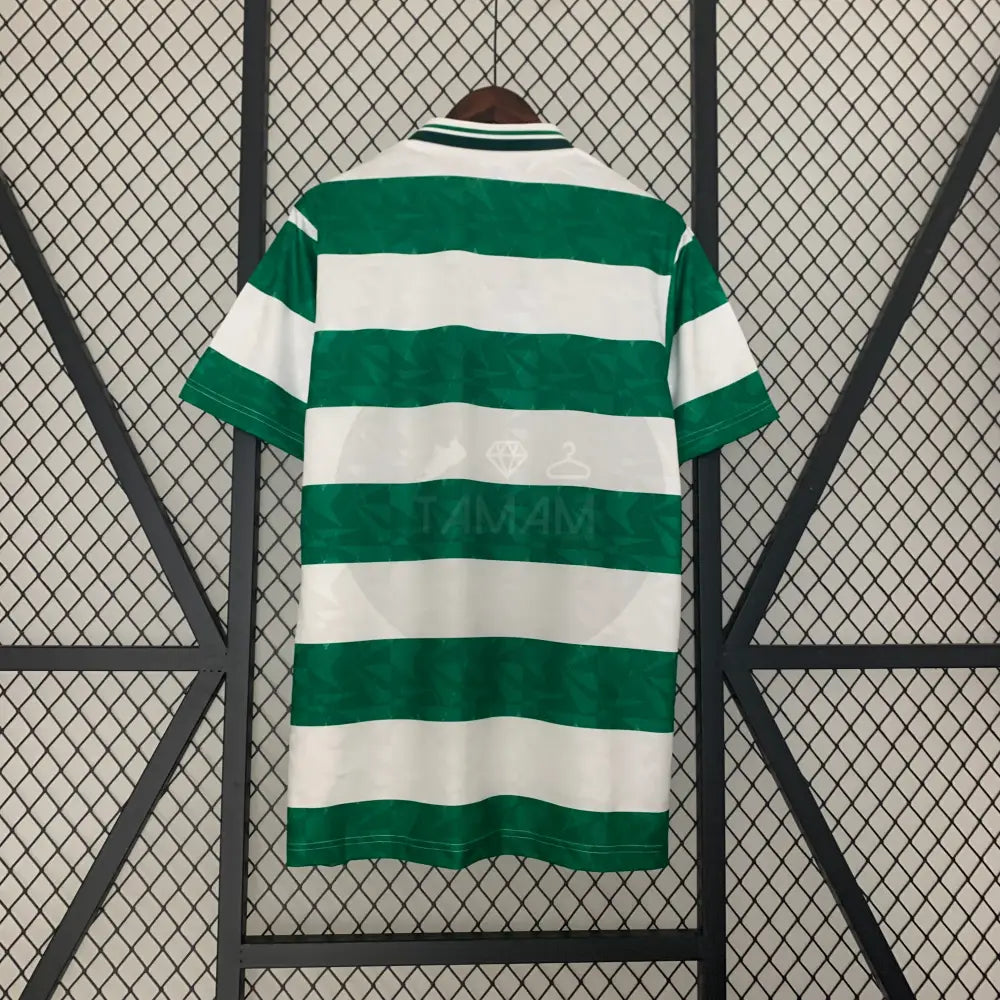 Celtic Home Kit Retro 89/91 Football Jersey