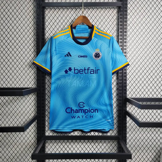 Cruzeiro Away Kit 23/24 Full Sponsored Football Jersey