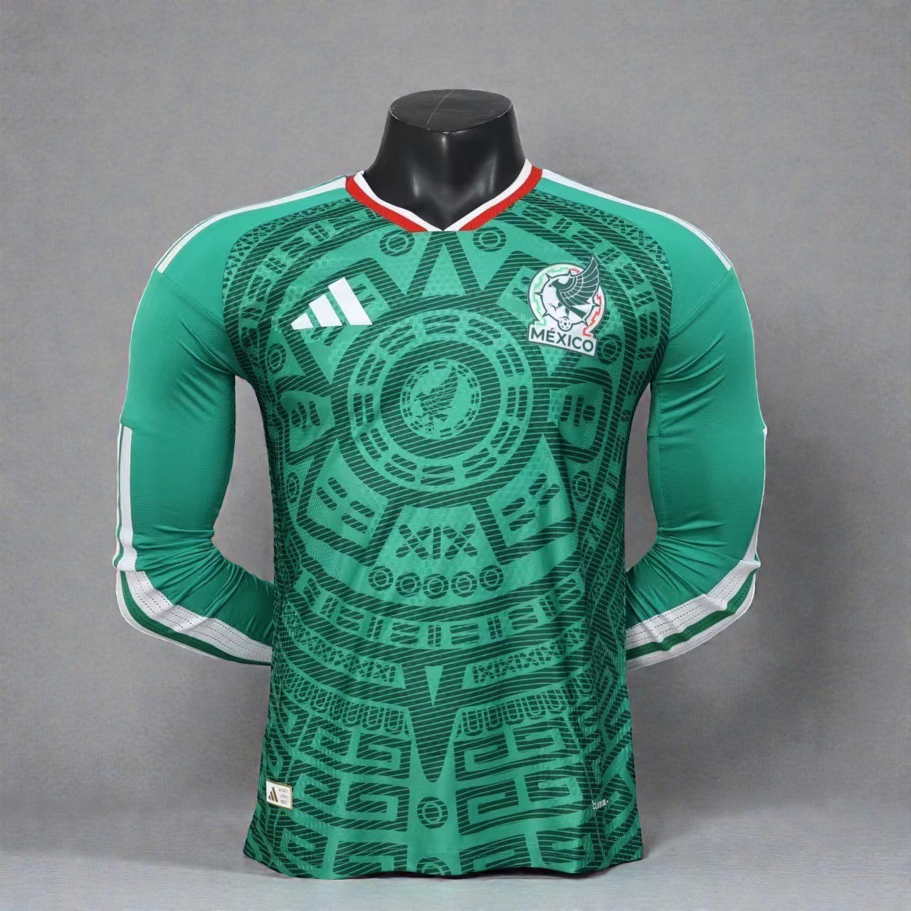 Mexico Home Player Version Kit International World Cup 26 Long Sleeves