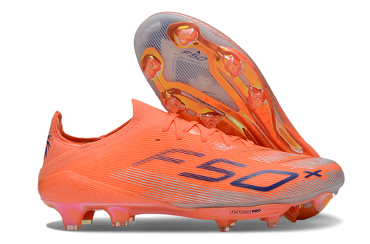 Adidas F50+ Lace + Laceless FG Orange/Blue