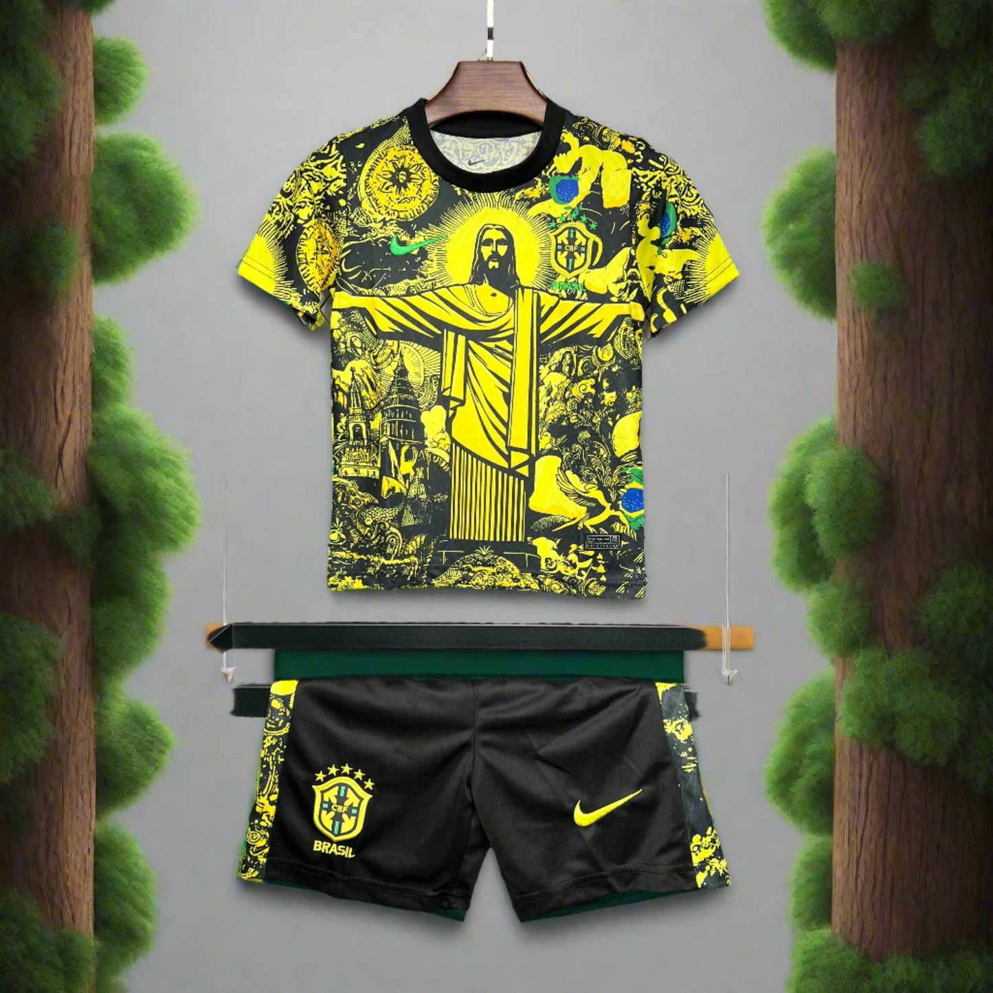 Brazil Special Kit 24/25 International Kids Yellow