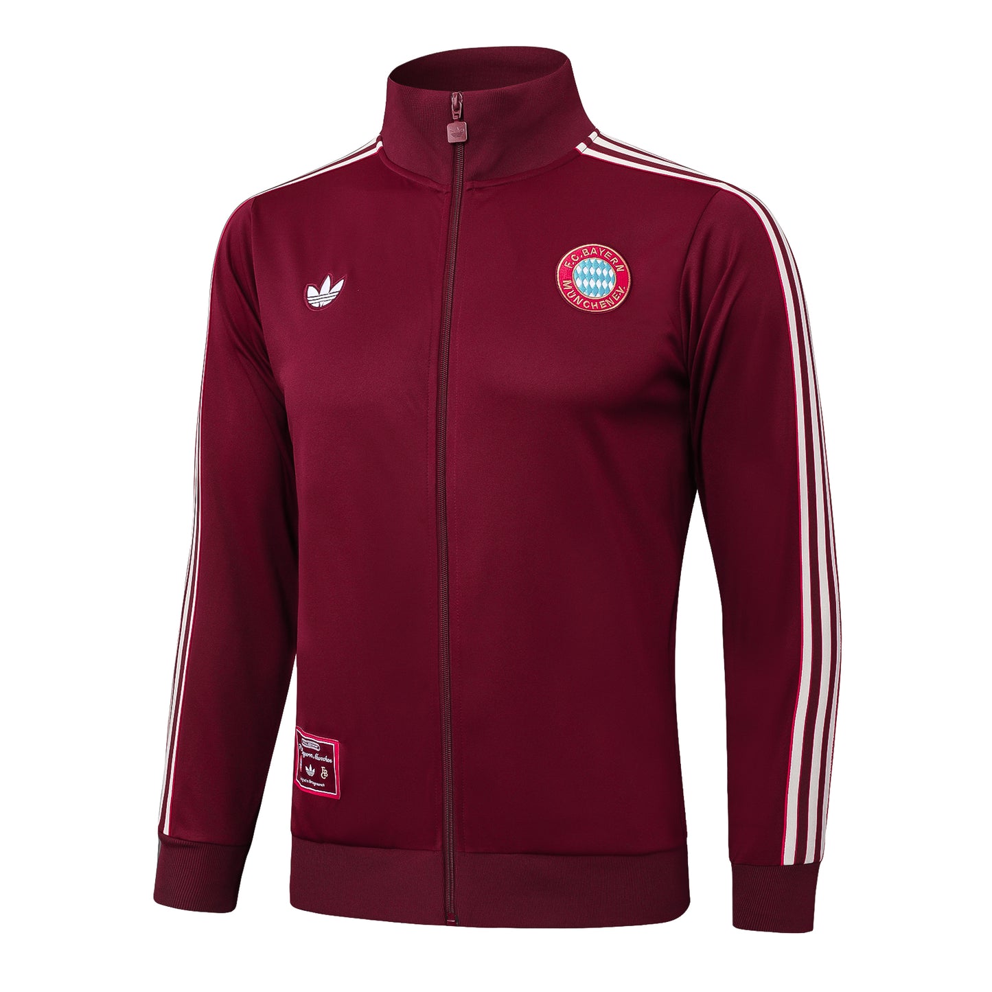 Adidas Originals Trefoil Bayern Munich Burgundy 24/25