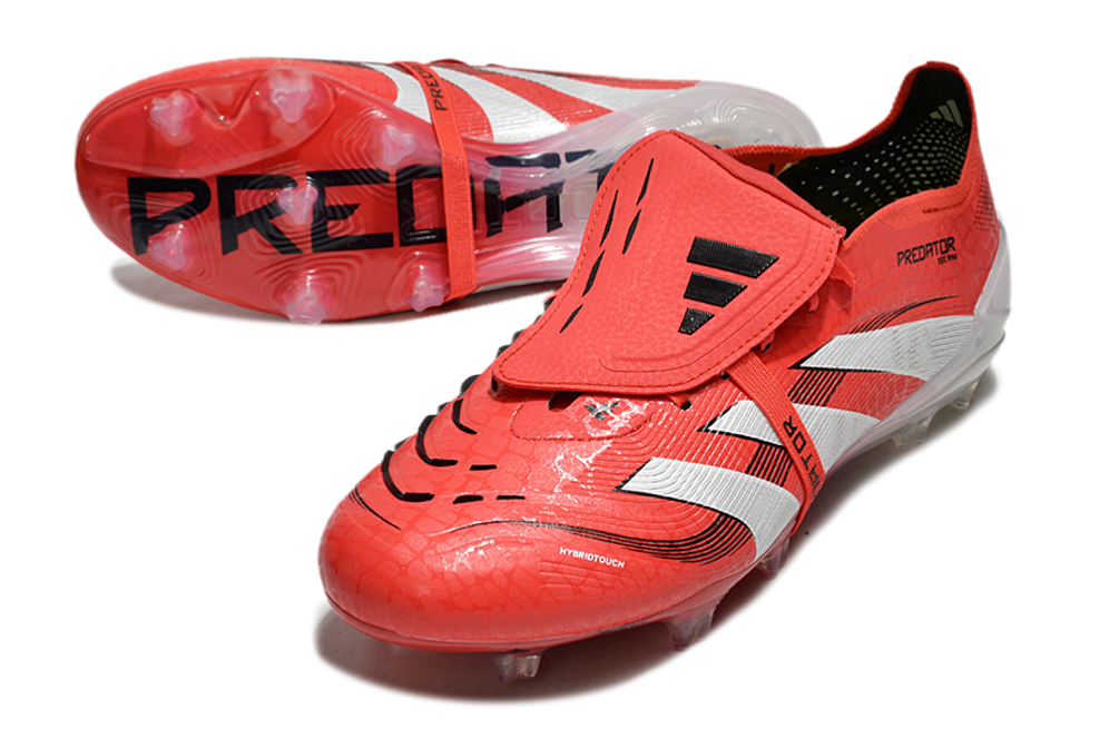 Adidas Predator Elite Fold-over Tongue FG Red/Black/White