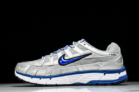 Nike P6000 White/Silver/Blue