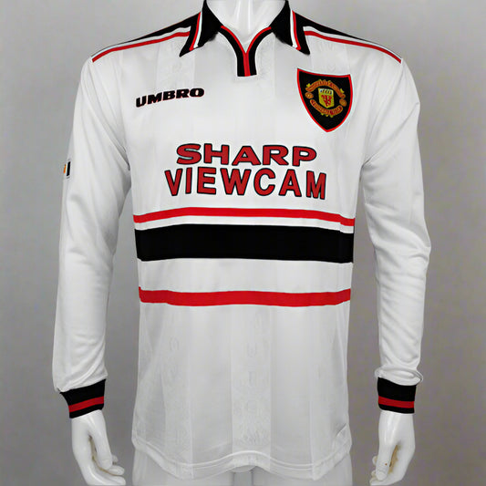 Manchester United Away kit Retro Long Sleeves 97/98