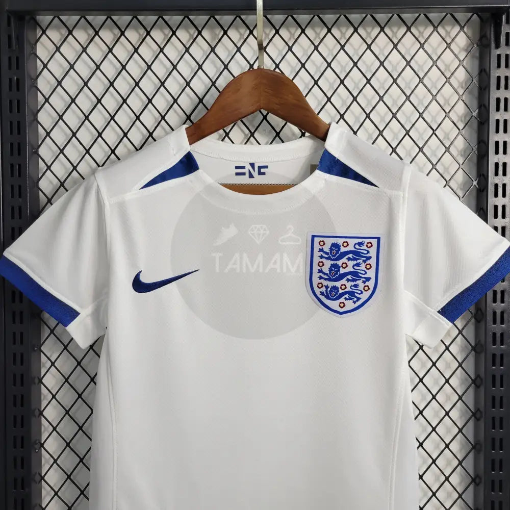 England Home Kit 23/24 International Women Version Football Jersey