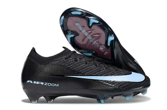 Nike Air Zoom Mercurial Vapor FG 16 Elite Blackout/Babyblue