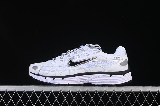 Nike P6000 White/Silver/Black