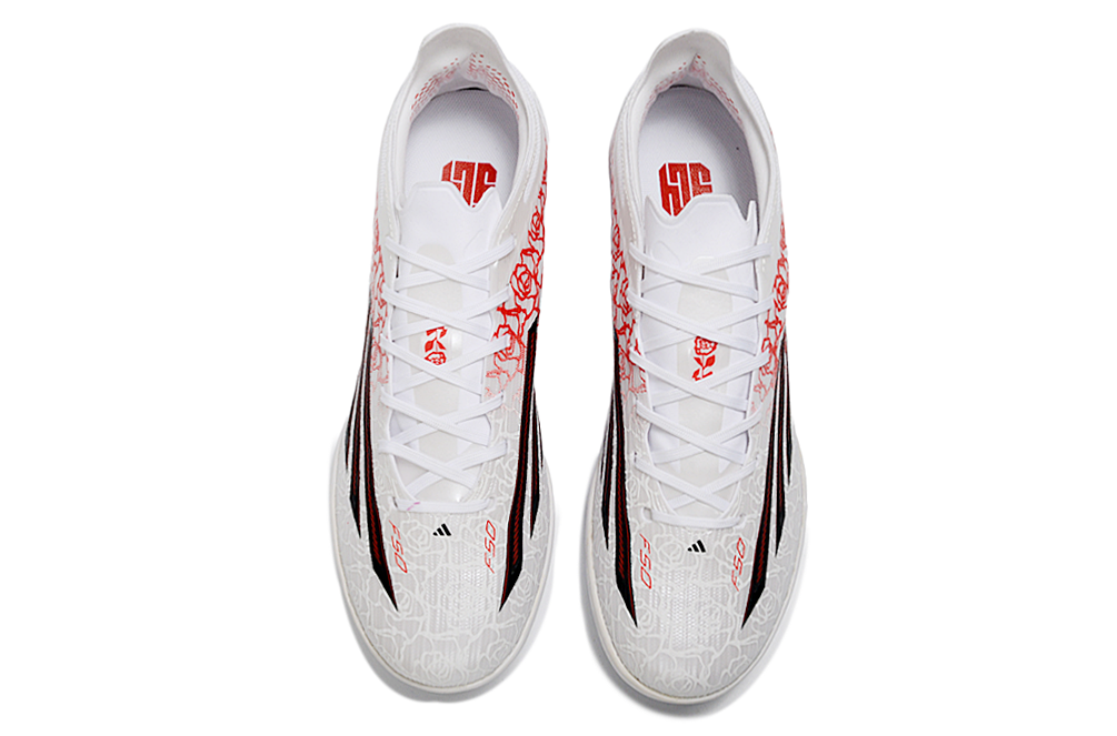 Adidas F50 Laceless x Lamine Yamal Elite TF Crimson White