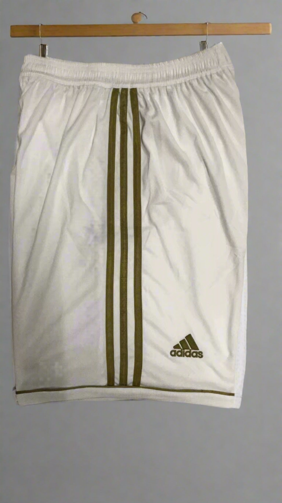 Real Madrid Retro Home Shorts 11/12