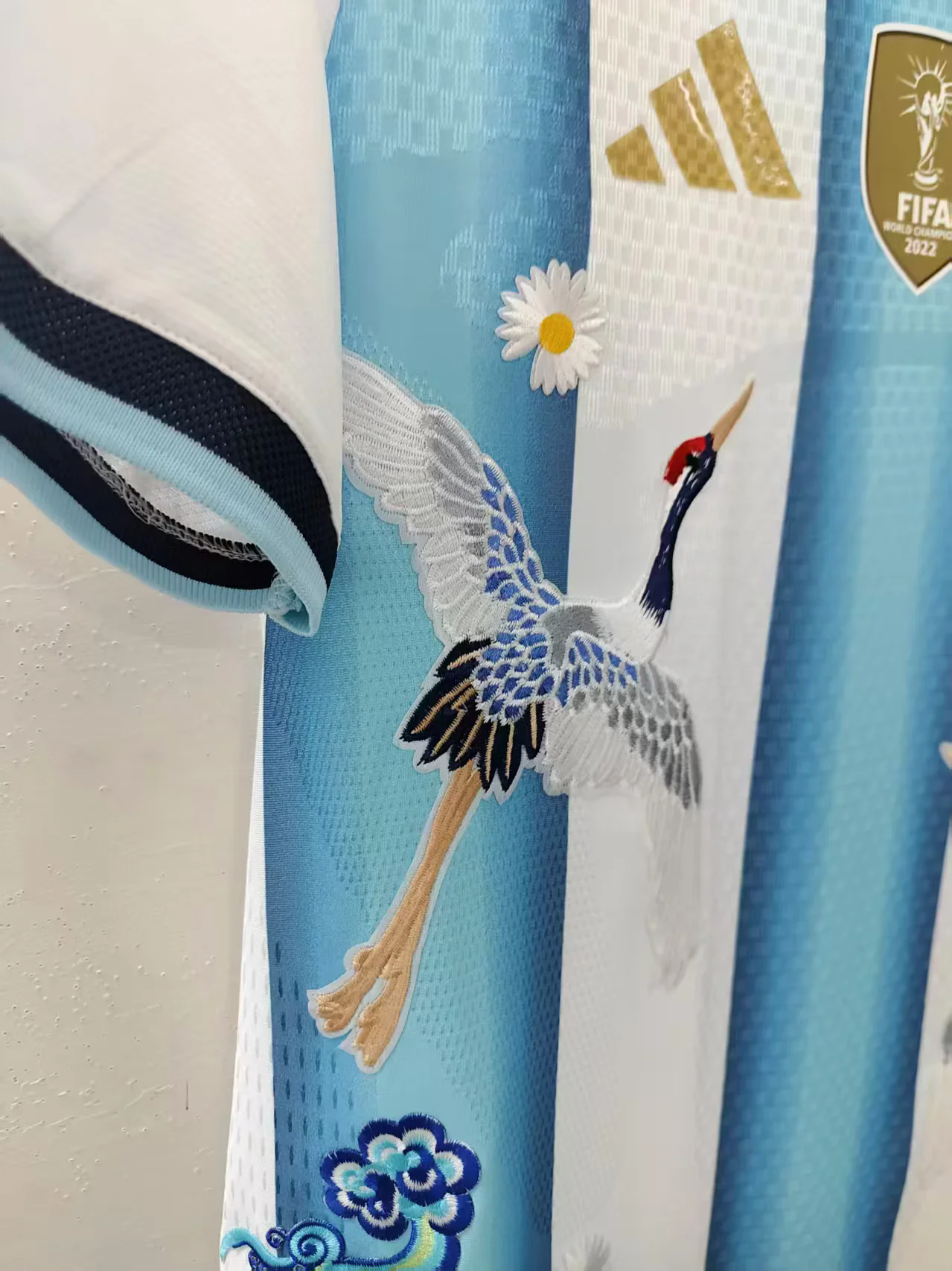 Argentina Home Kit International Player Version World Cup 26  Special Embroidered - LIMITED