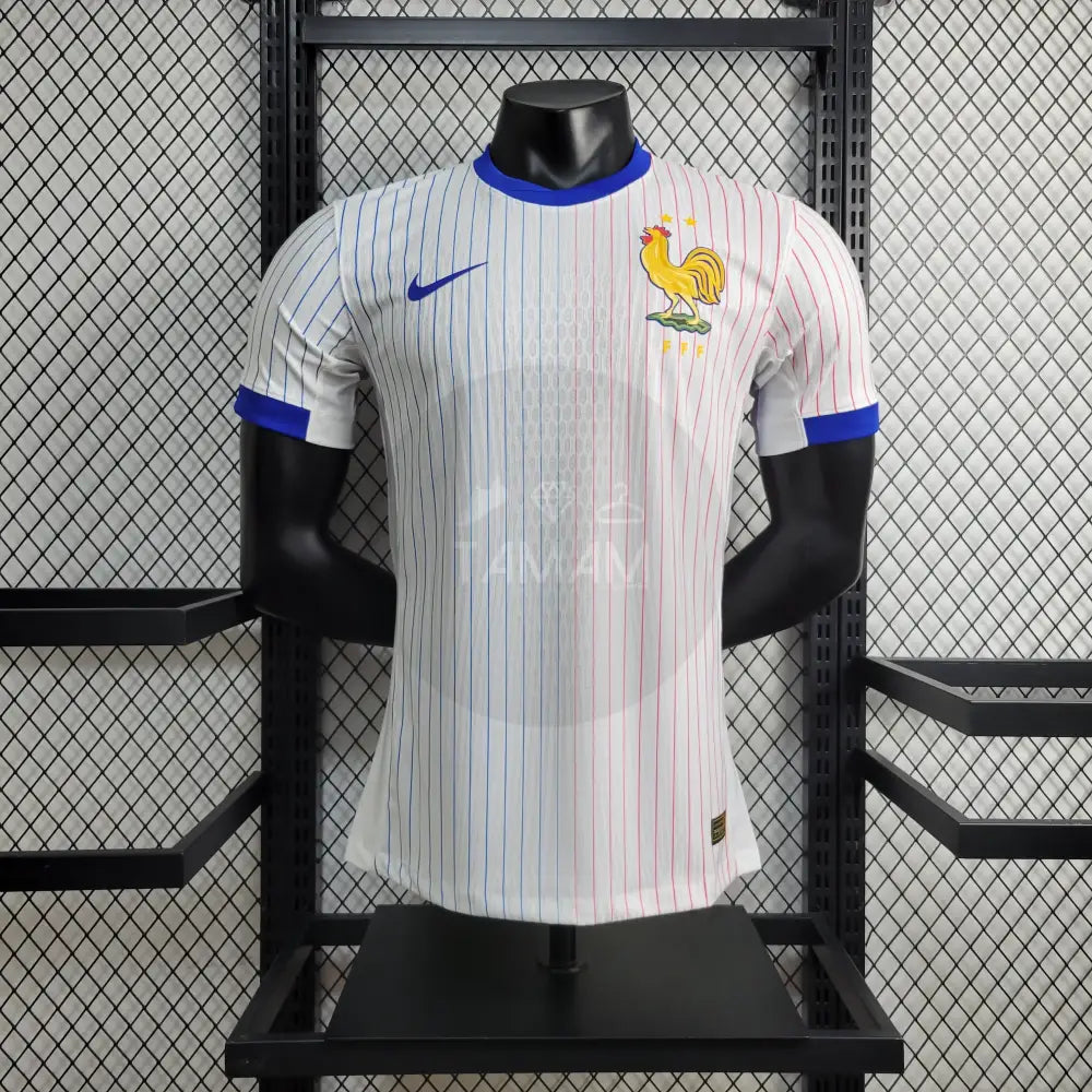 France Away Kit 24/25 Player Version International Football Jersey