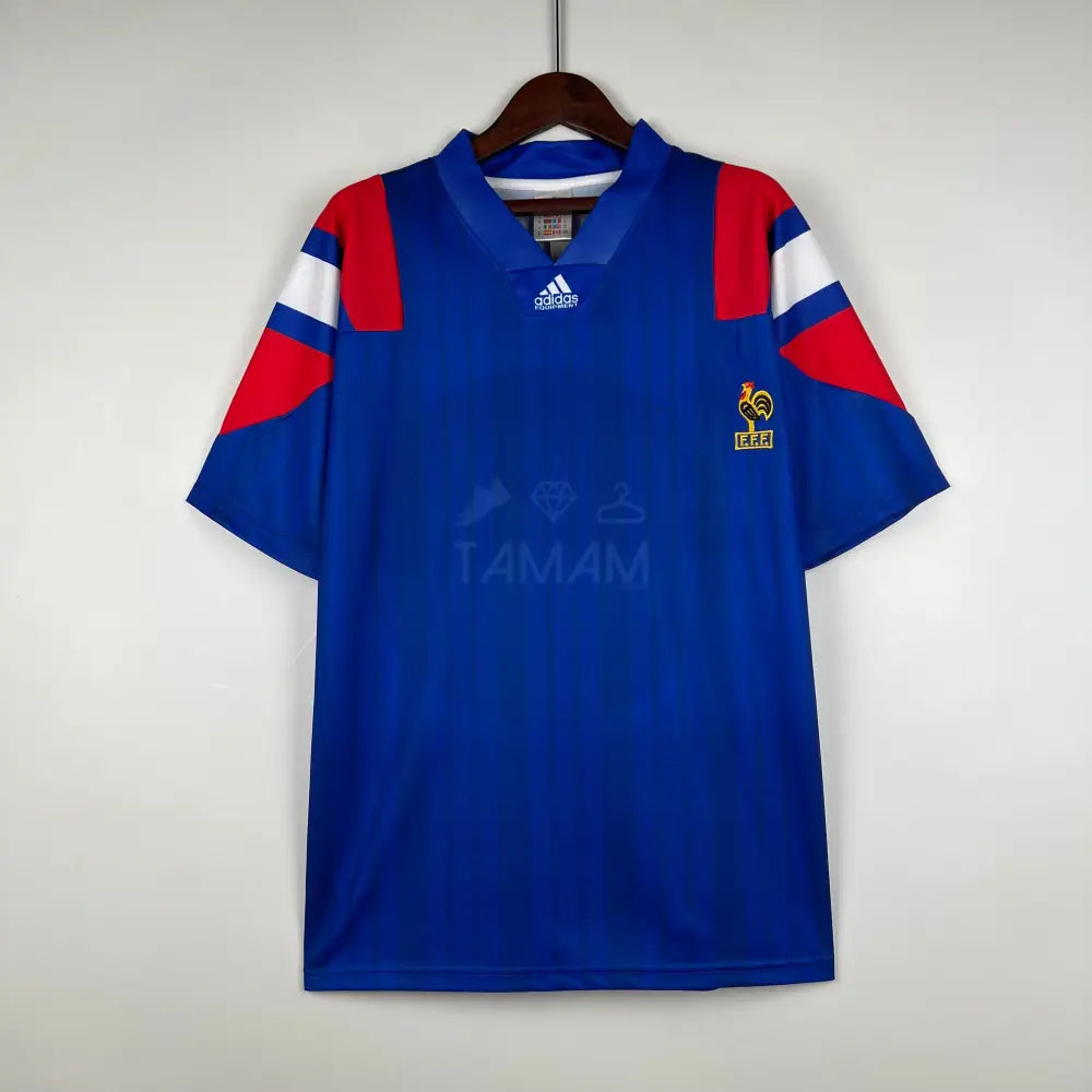 France Home Kit Retro 92/94 International Football Jersey